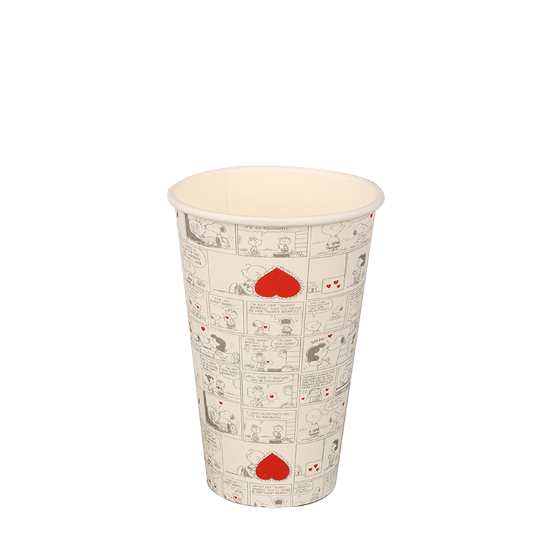 8oz Waterproof Single Wall Hot paper cups