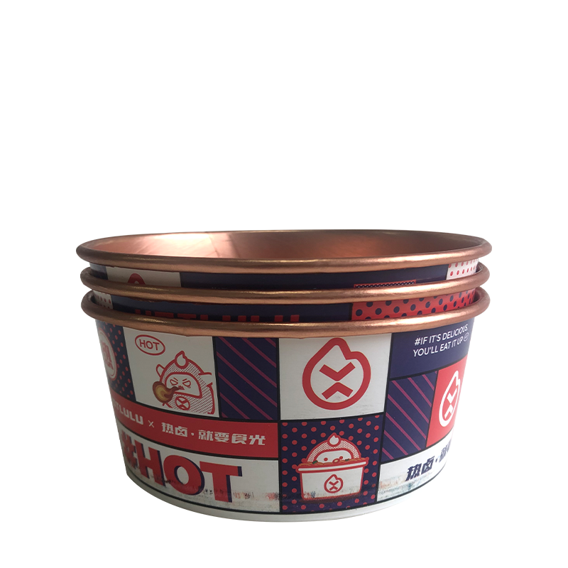 1000ML Take-away na Silver Paper Bowl