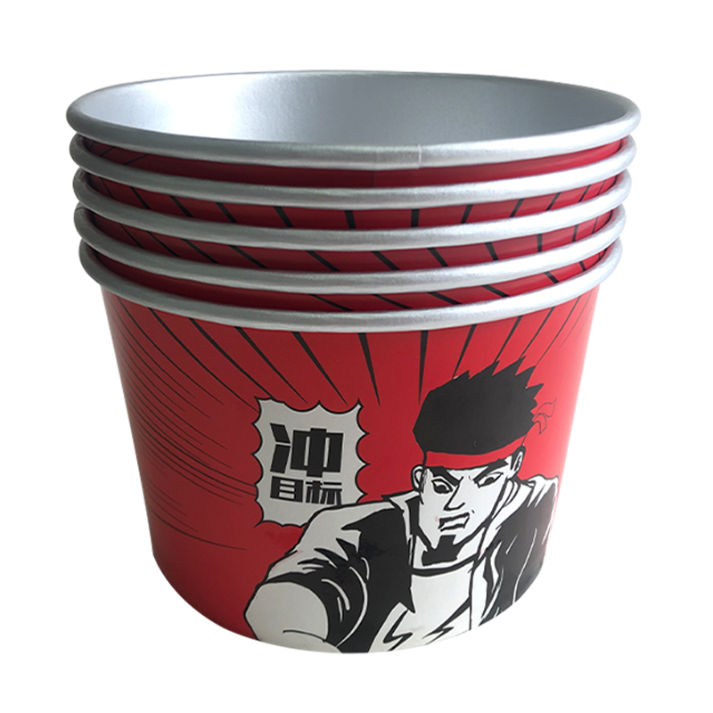 1500ML Heating Aluminum Foil Paper Salad Bowl