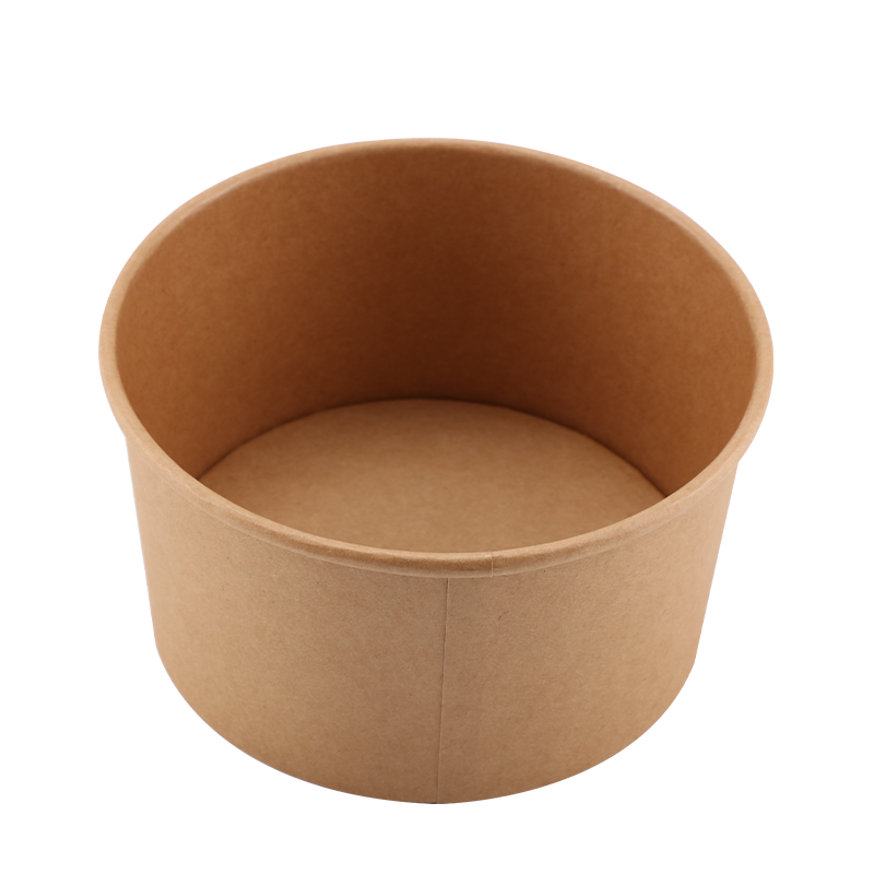 1300ML Oil Proof na Kraft Salad Bowl