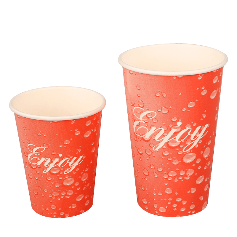 12oz Pangkalikasan na Recyclable Cold Paper Paper Cups